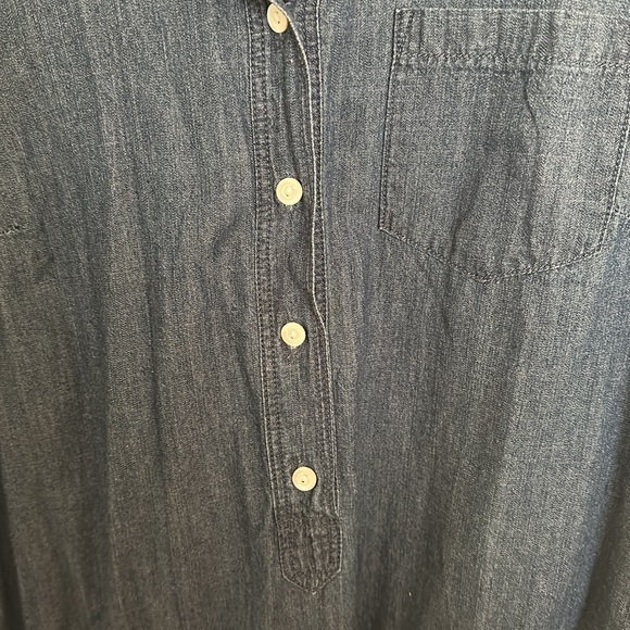 J. Crew Denim Shirt Dress - Picture 4 of 9